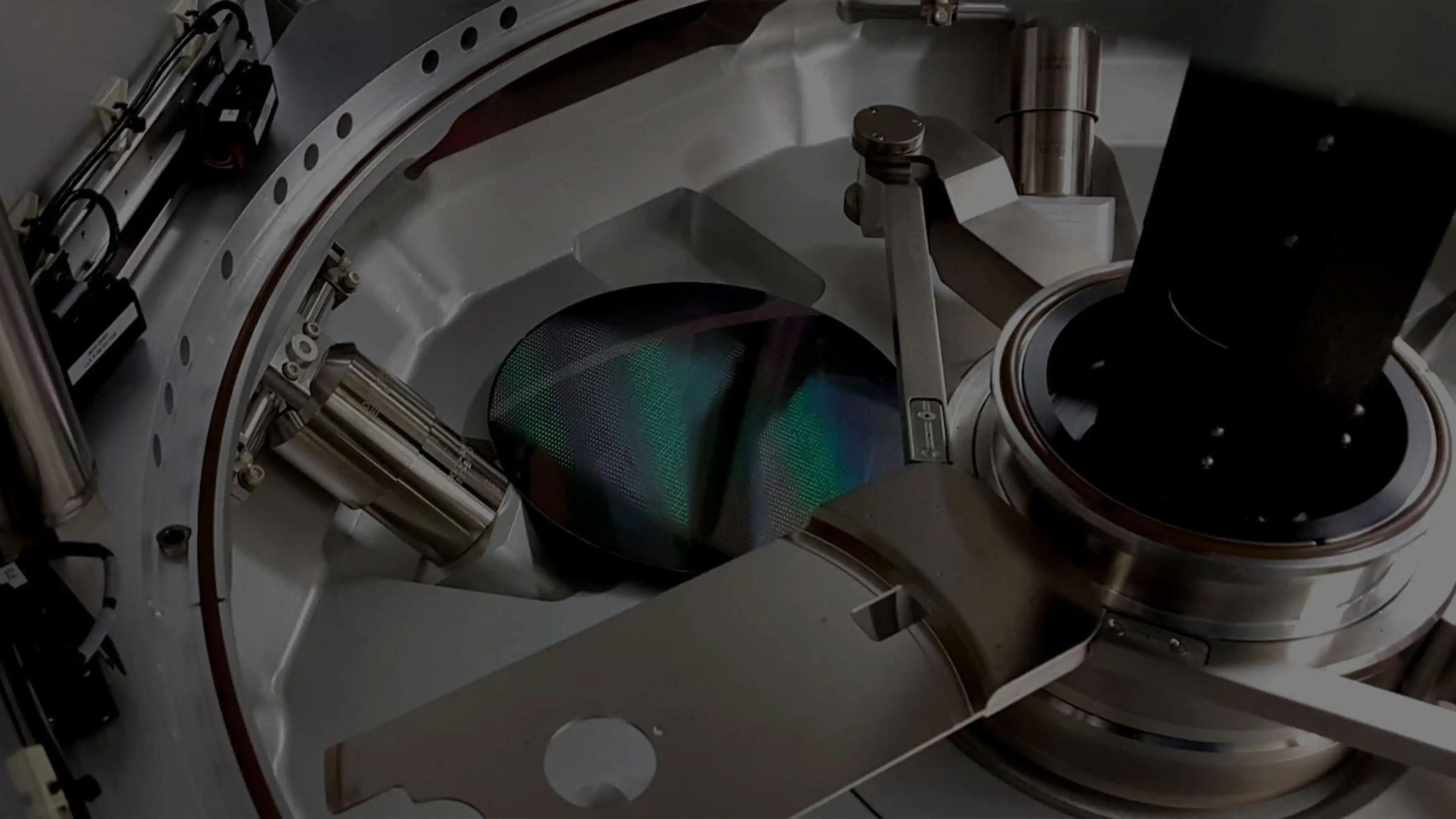 Hanwha advanced manufacturing equipment for automated production.