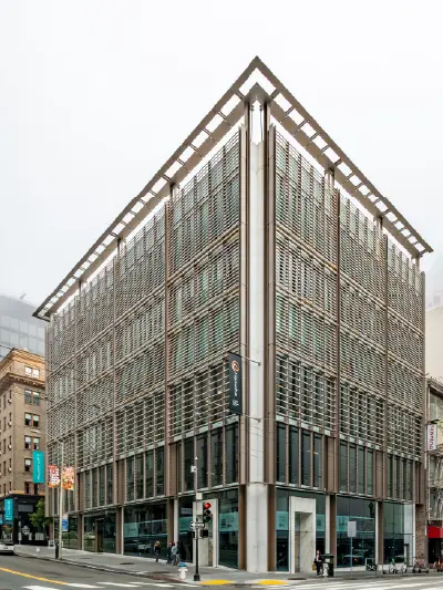 Exterior view of the Hanwha AI Center in San Francisco