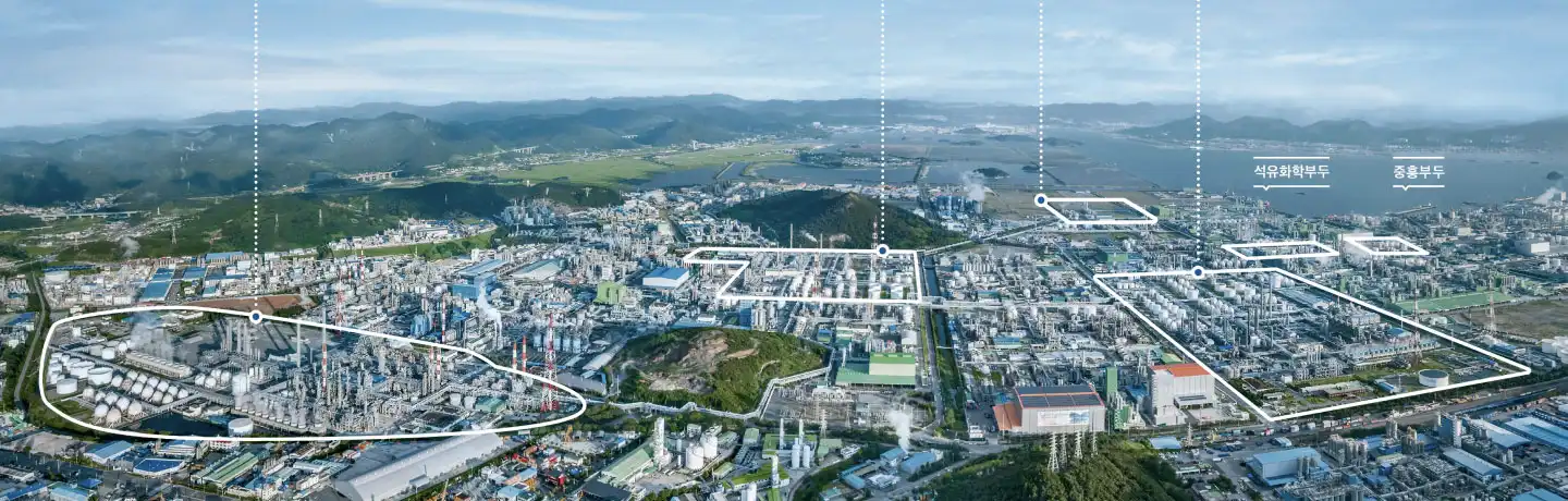 Hanwha's Yeochun CC produces high-quality downstream petrochemical products.