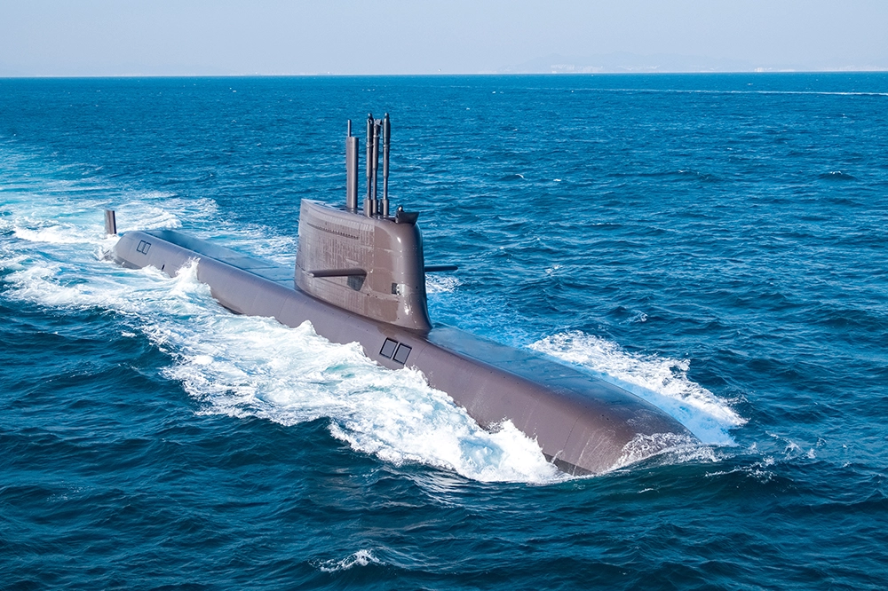 Hanwha supports the development of the Korea Submarine-III (KSS-III) Dosan Ahn Chang-ho, enhancing naval defense capabilities