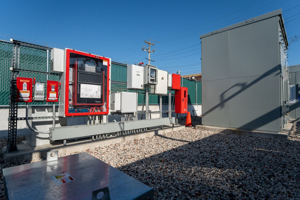 A Summit Ridge Energy ESS project underway in the state of New York