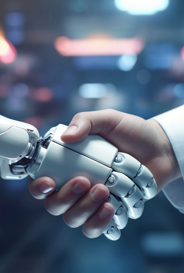 Cobots and humans will work hand-in-hand to improve workplace safety. 