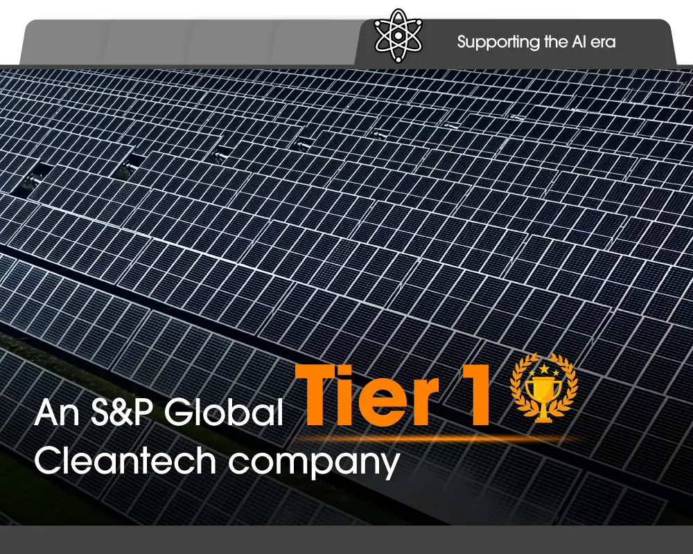 Hanwha Qcells is recognized by S&P Global as a leading Tier 1 Cleantech company