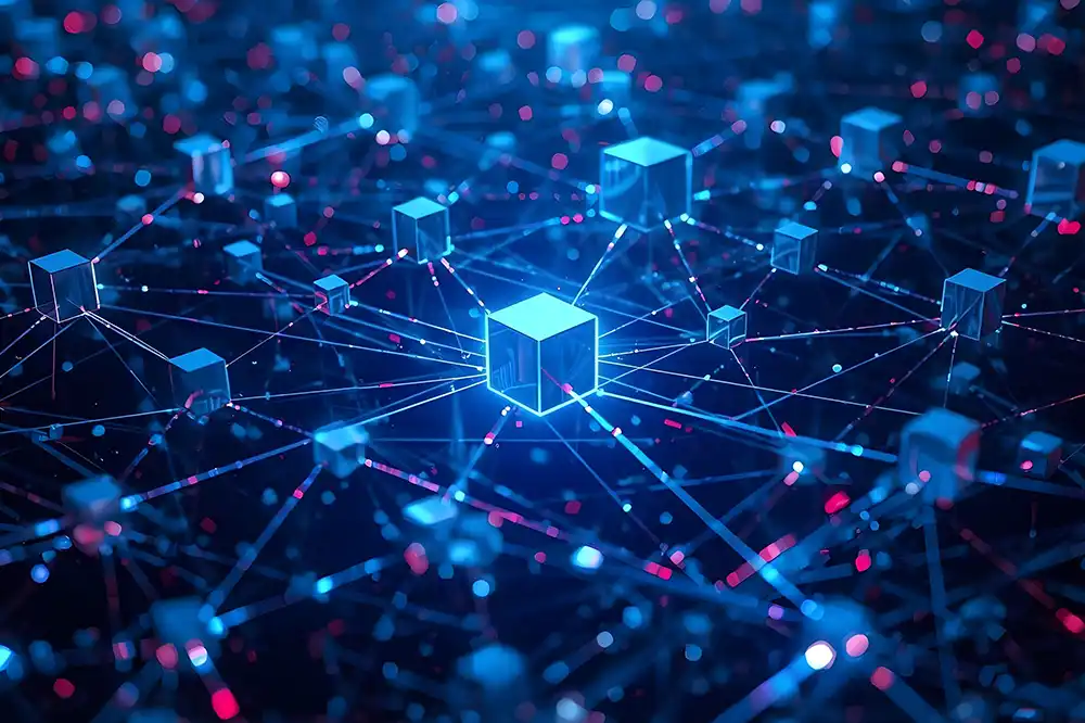 Illustration showing data infrastructure