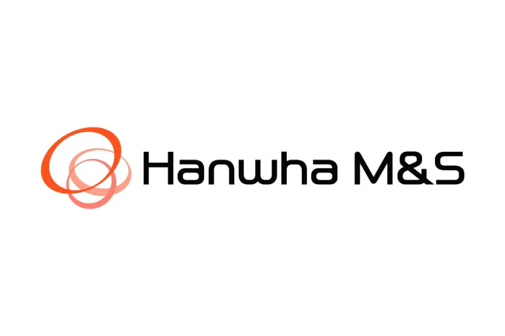 Hanwha Machinery & Service logo.