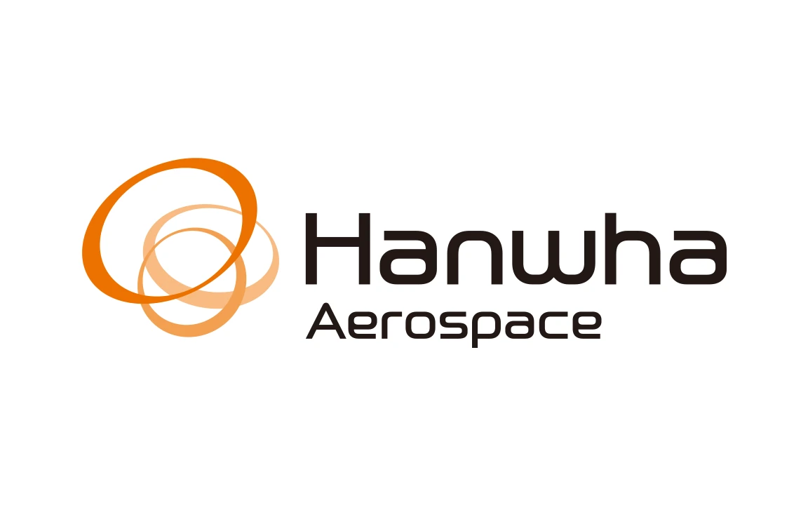 The Hanwha Aerospace logo.